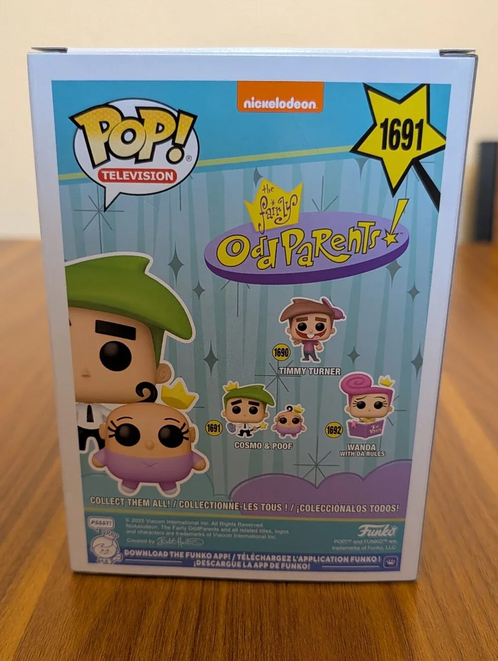 Funko Pop! The Fairly OddParents Cosmo & Poof #1691